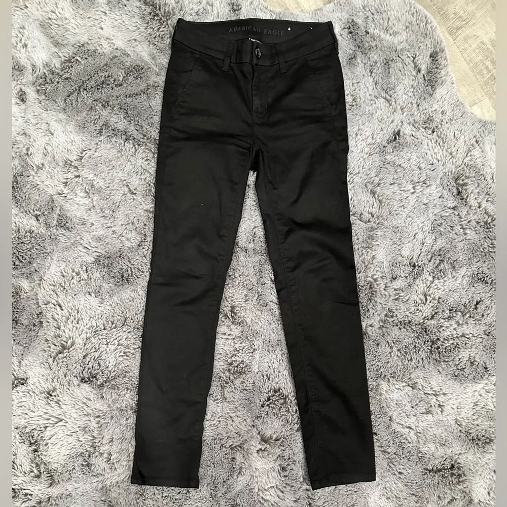 AE skinny black pants - Picture 1 of 3